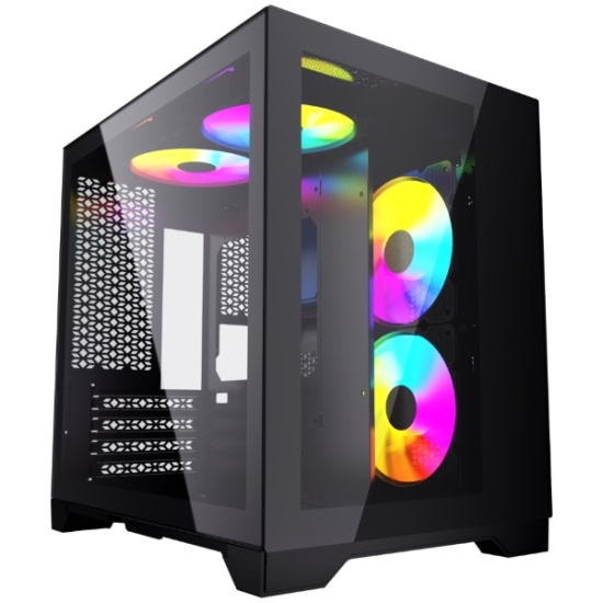 Корпус Powercase Vision Micro Black CVBM-L4