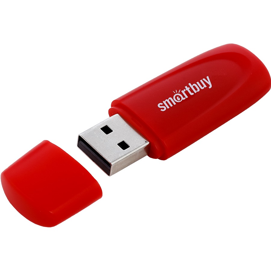 USB  8Gb SMARTBUY Scout красный