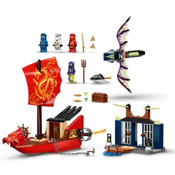 Конструктор LEGO NINJAGO 71749 «Дар Судьбы». Решающая битва. 3