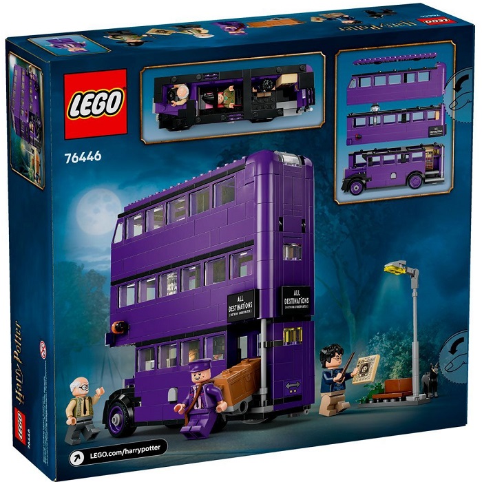 Конструктор LEGO HARRY POTTER 76446 Приключение на автобусе "Ночной рыцарь (Вскрытая упаковка)