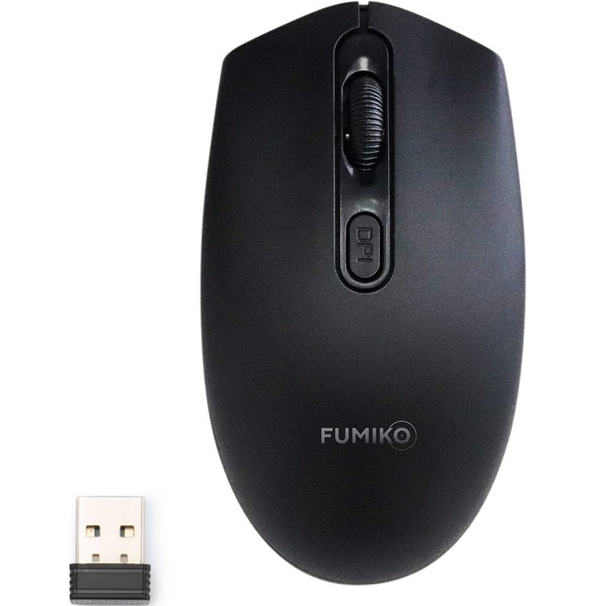 Мышь БП FUMIKO COMPACT черная 2