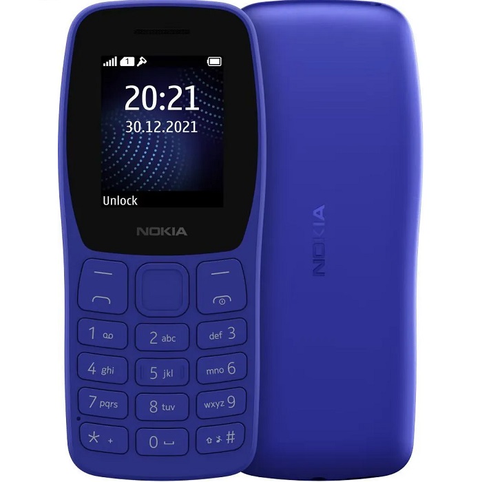 Телефон NOKIA 105 TA-1423 SS EAC2+ синий