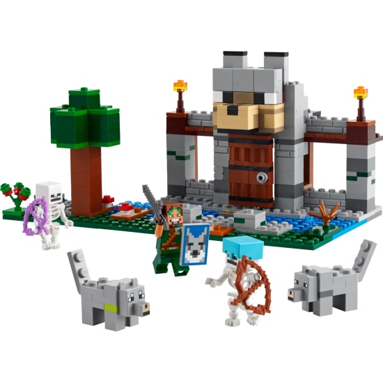 Конструктор LEGO Minecraft 21261 Волчья крепость 4