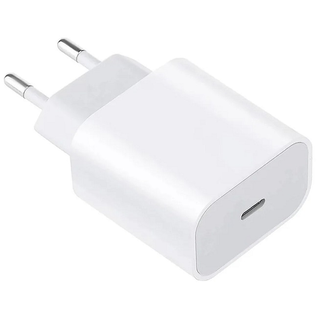 Сетевое ЗУ XIAOMI 1 Type-C 20W QC 3.0, 2A, (AD201EU,BHR4927GL) белое