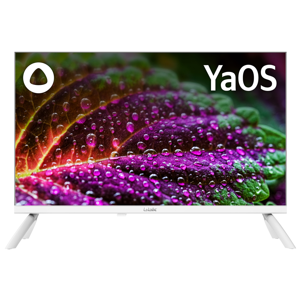 Телевизор BBK 24LEX-7242/TS2C (W) Яндекс.ТВ белый 24"