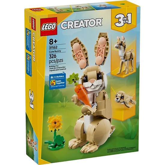 Конструктор LEGO Creator 31162 Милый кролик (Уп: 27*20*7)