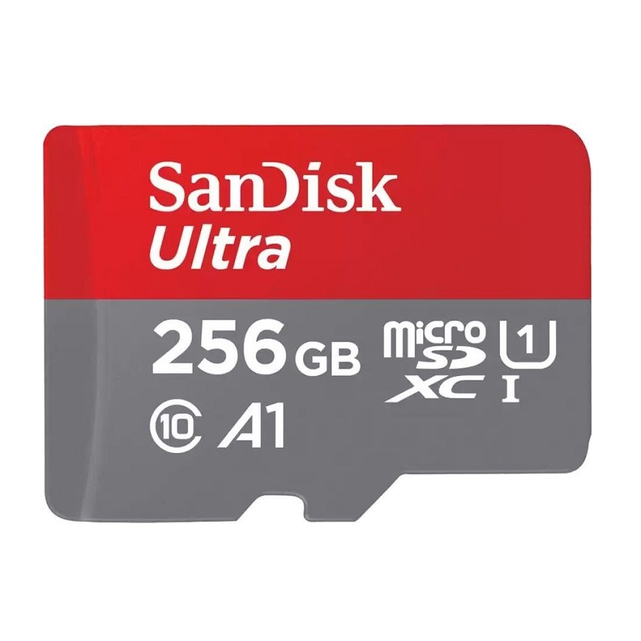 Micro SD 256Gb SanDisk Class 10 Ultra UHS-I A1 (120 Mb/s) без адаптера