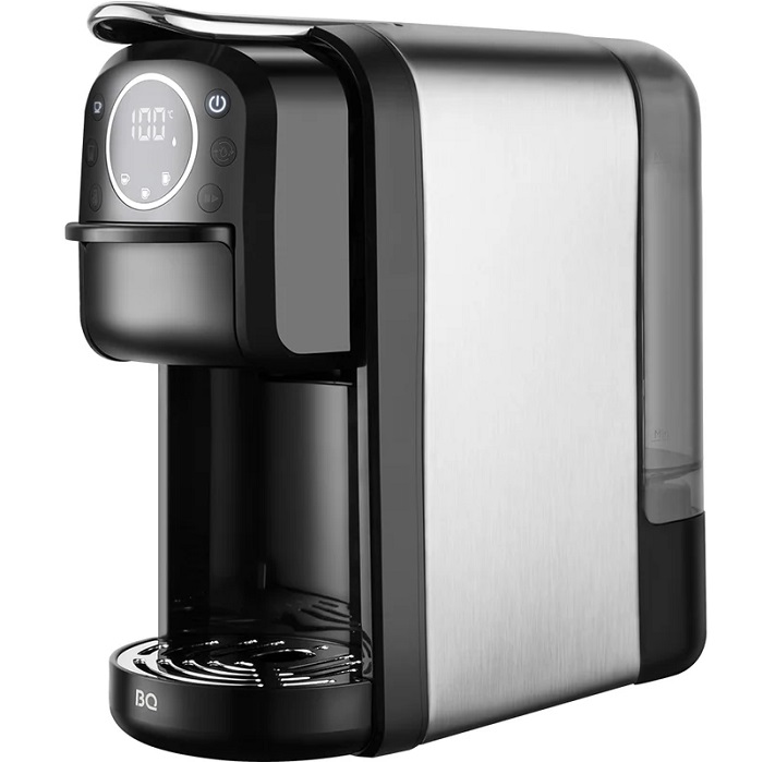 Кофеварка BQ CM3004 Стальной-Черный