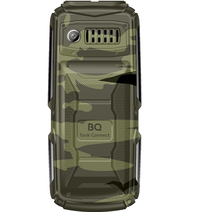 Телефон BQ 2430L Tank Connect Camouflage+Gold 2