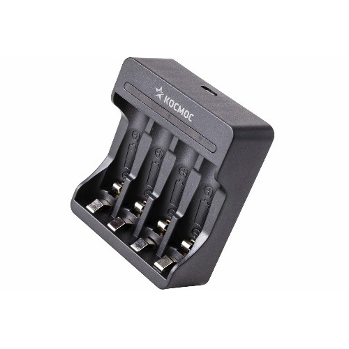 Зарядное устройство КОСМОС KOC903USB 1-4 АА/ААА питание от USB шнур. автомат.