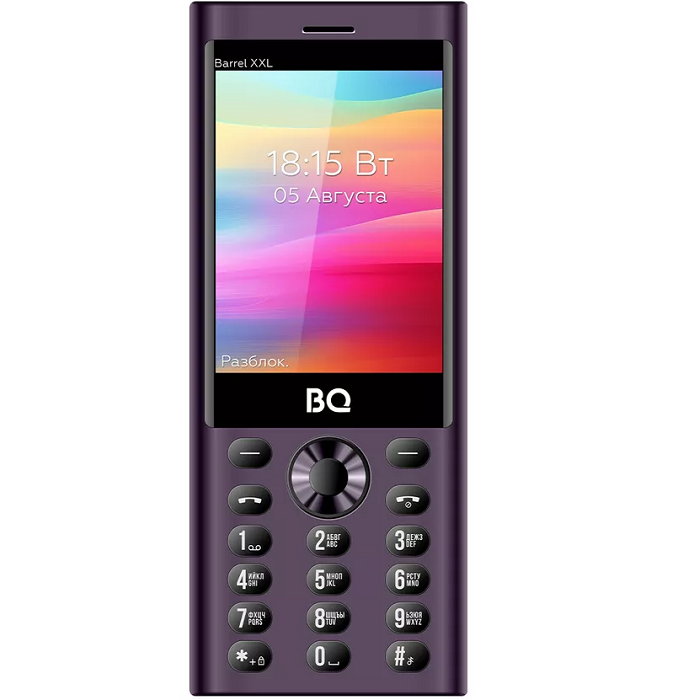 Телефон BQ 3598 Barrel XXL Purple+Black 2