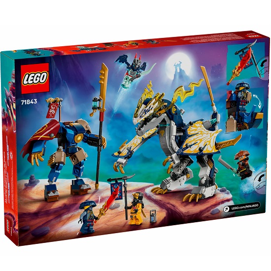 Конструктор LEGO Ninjago 71843 Робот-драконий всадник Разбойника 7