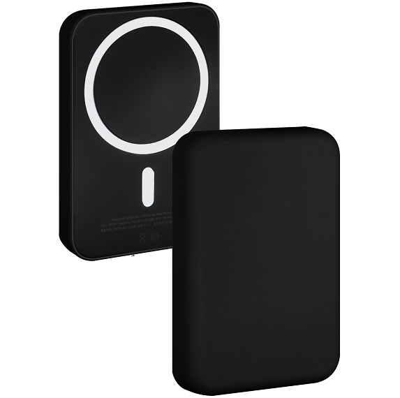 Внешний АКБ ISA Magsafe магнитное 5000mAh 5W черный