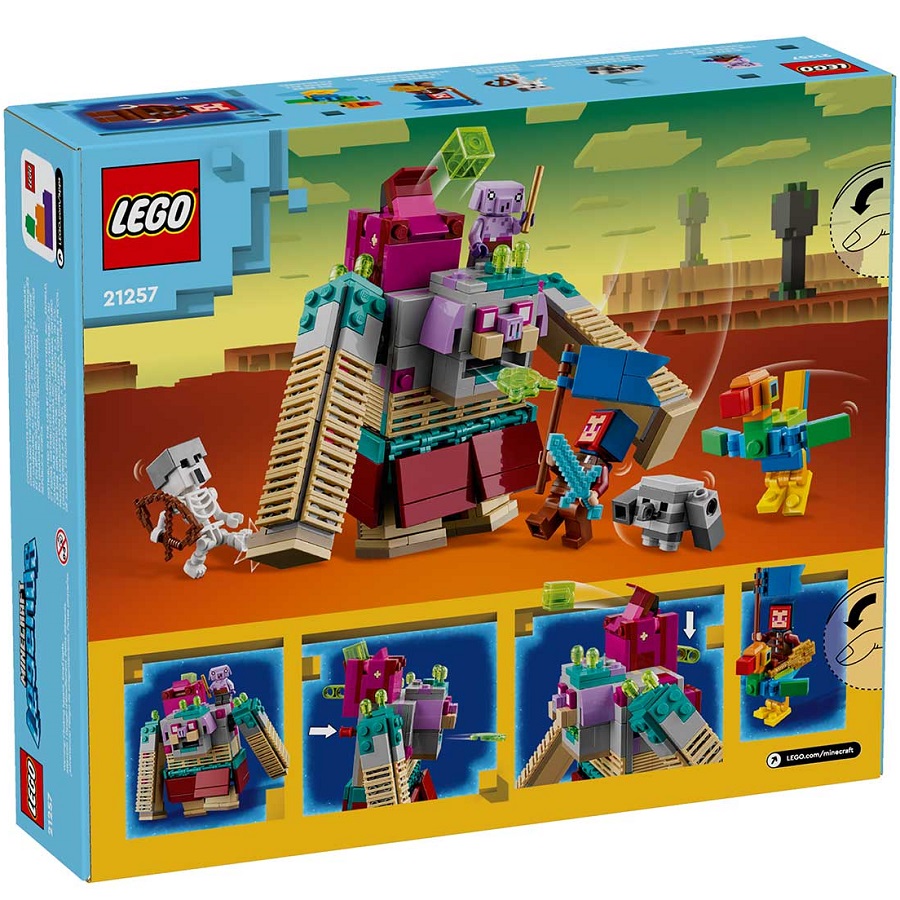 Конструктор LEGO Minecraft 21257 Столкновение с Пожирателем 2