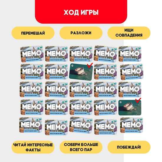 Мемо «Экскурсия по миру» 9491136 4