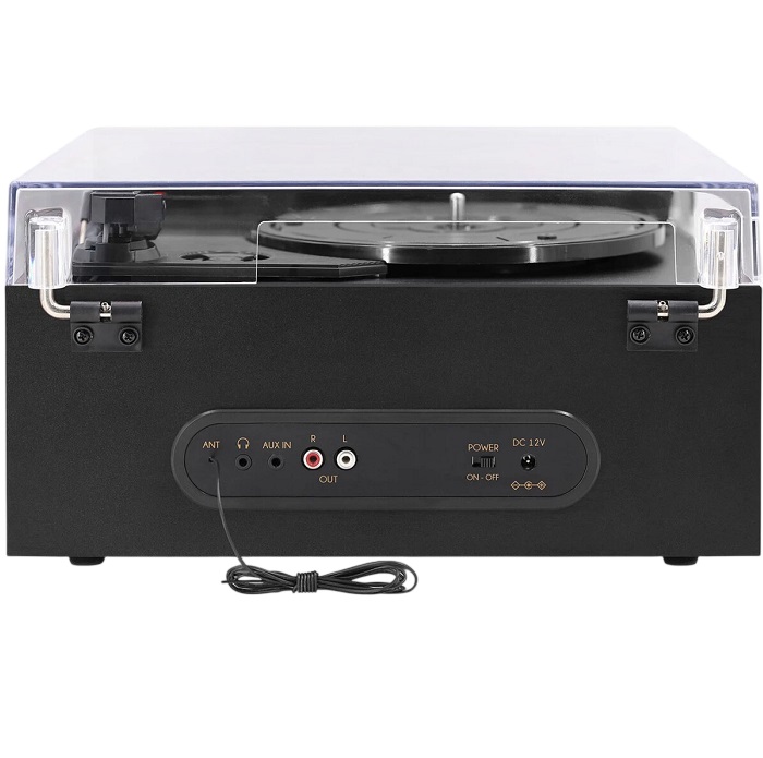 Виниловый проигрыватель RITMIX LP-400B Black 6