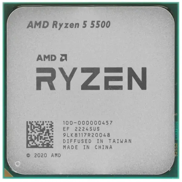 Процессор AMD Ryzen 5-5500 SAM4 65W 3600 100-000000457