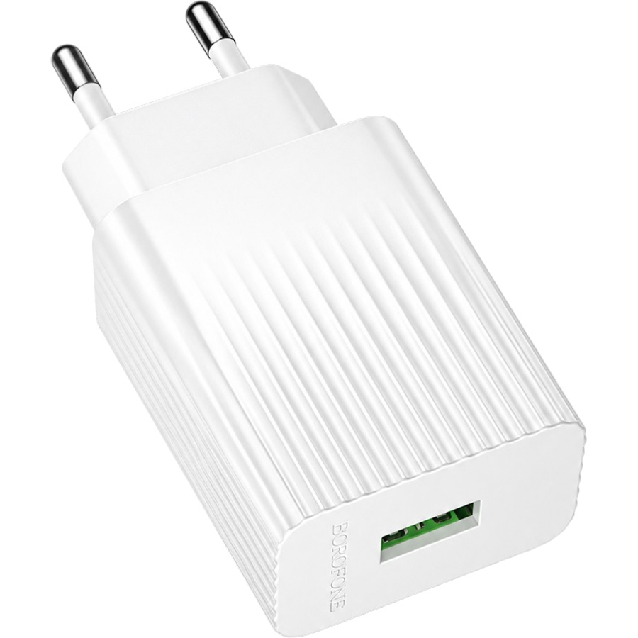 Сетевое ЗУ 1USB BOROFONE BAS72A White, 18W