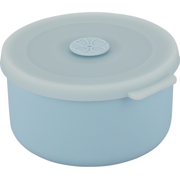 Силиконовый контейнер для еды 800мл REGENT Linea Silicone 74-011, 15.5*15*8см