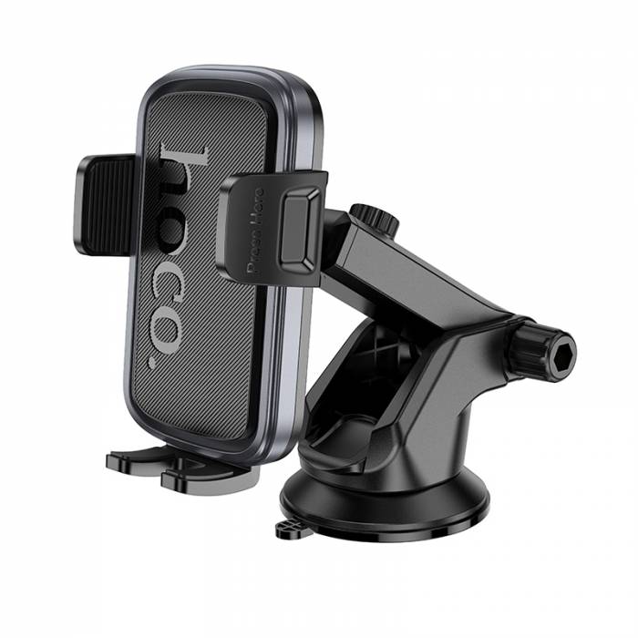 Автомобильный держатель HOCO H79 Black metallic