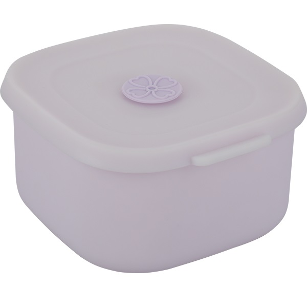 Силиконовый контейнер для еды 900мл REGENT Linea Silicone 74-015, 14.7*14.2*8см