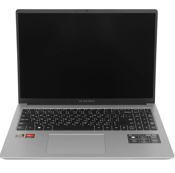 Ноутбук 16'' Maibenben M653 (AMD Ryzen 3-4300U/ 16GB/ SSD 512GB/ DOS/ Silver) (M16B-R343UMF1SLSRE1)