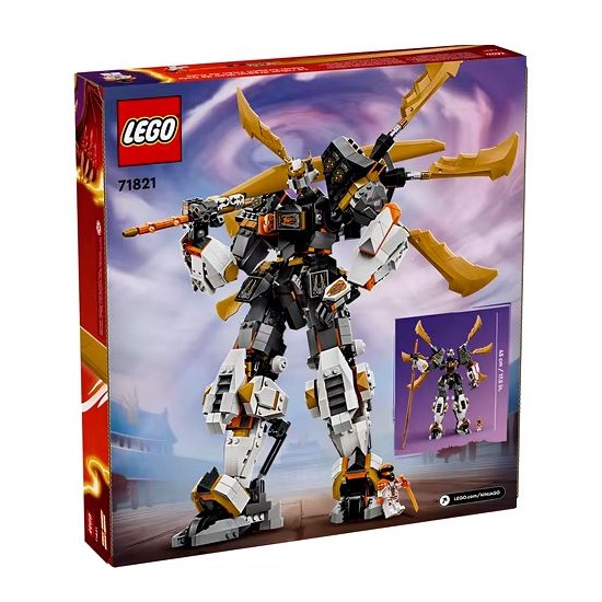 Конструктор LEGO NINJAGO 71821 Драконий титан Коула 2