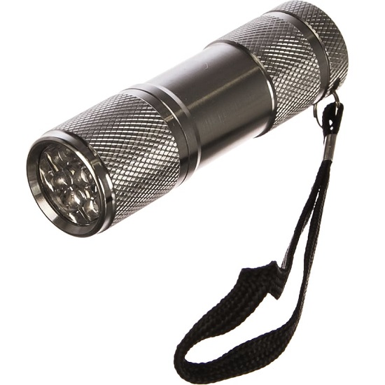 Фонарь ULTRAFLASH UF9LED металлик