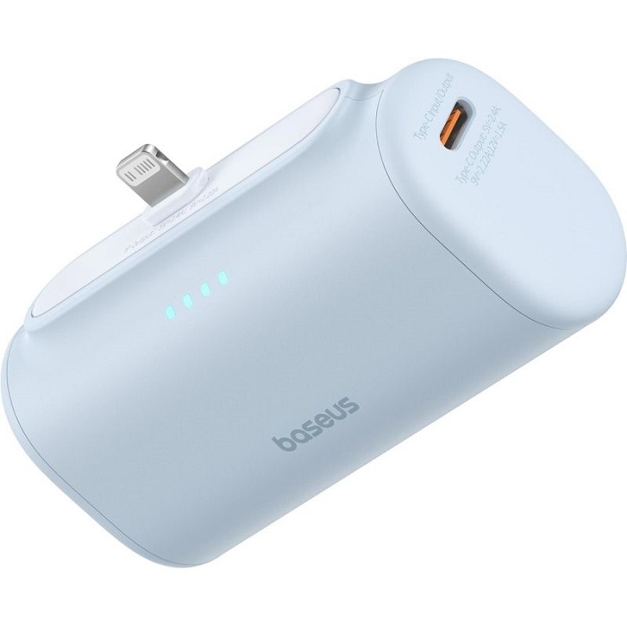 Внешний АКБ BASEUS Compact 8pin Edition 5000mAh, синий, 20W
