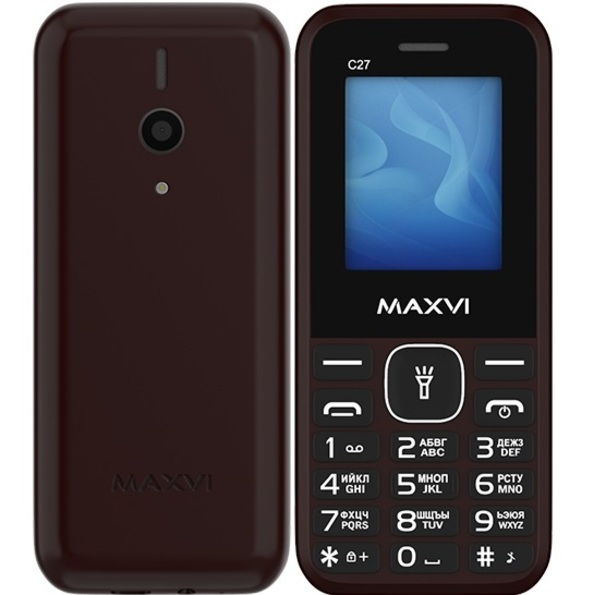 Телефон Maxvi E5 up красный