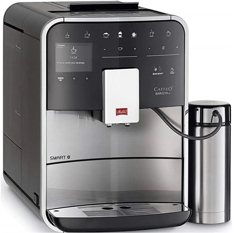 Кофемашина Melitta Caffeo F 860-100 серебристый/черный (Уценка) 2