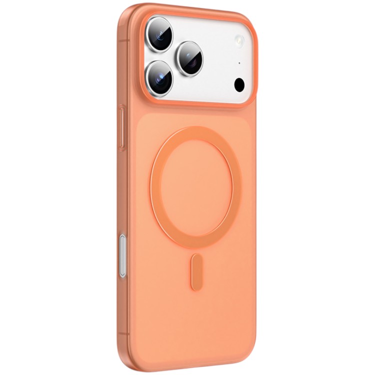 Задняя накладка KEEPHONE AIRSKIN PRO MATTE MAGSAFE CASE для iPhone 17 PRO MAX, ORANGE