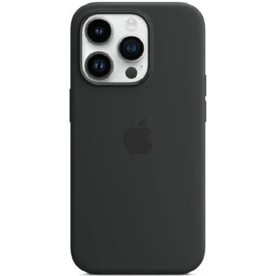 Силиконовый чехол SILICONE CASE MagsSafe для iPhone 14 Pro Max черный