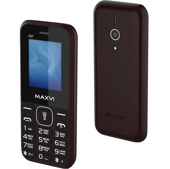 Телефон Maxvi E5 up красный 2