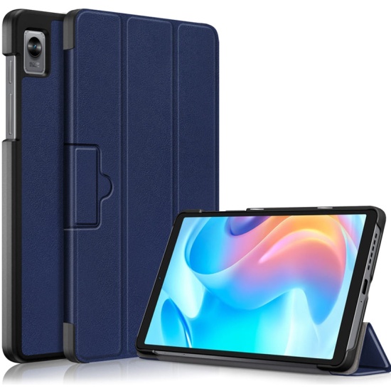 Чехол футляр-книга ZIBELINOдля Realme Pad Mini (RMP2105) 8.7'' (синий)