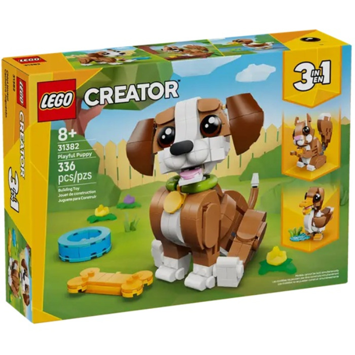 Конструктор LEGO Creator 31382 Милые животные: Игривый щенок