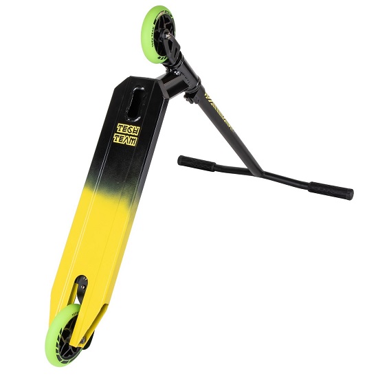 Самокат трюковой TECH TEAM Duker 202  black/yellow 4
