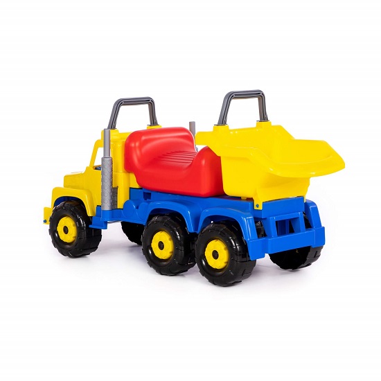 Автомобиль-каталка "Супергигант-2" (жёлто-красный) 24590 3