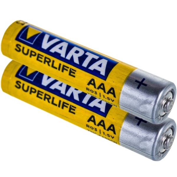 Элемент питания VARTA R03 SUPERLIFE Shrink 2 Heavy Duty (2003) (2/60/1200)