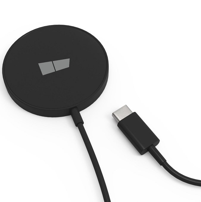 Беспроводное ЗУ MORE CHOICE Smart CW02S, Black, 15W