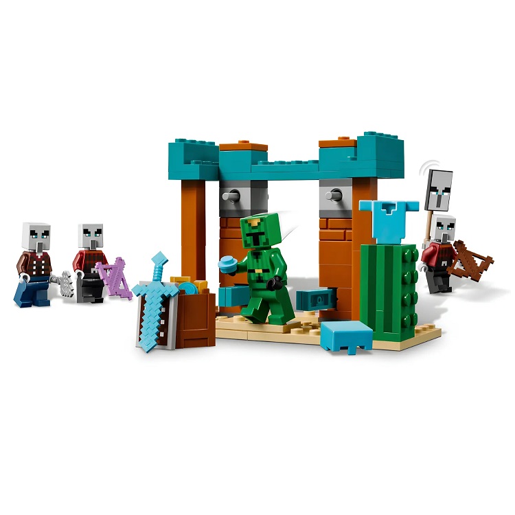 Конструктор LEGO Minecraft 21267 Сельский патруль в пустыне 4