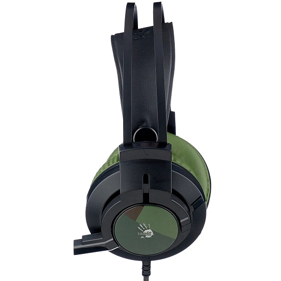 Наушники A4TECH Bloody J450 черный/зеленый 2