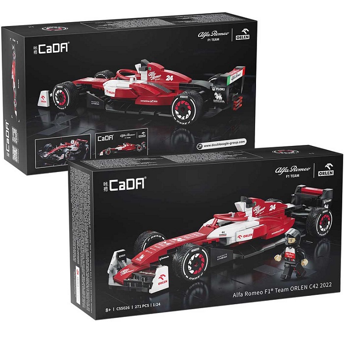 Конструктор CaDa C55026W "Болид Alfa Romeo F1" 4