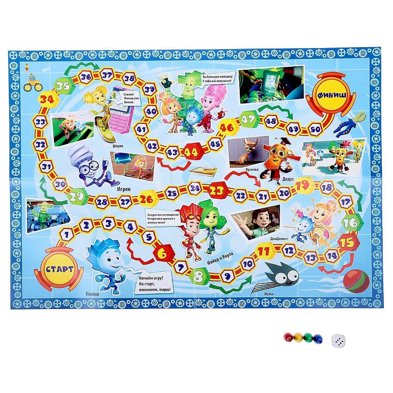 Настольная игра «Фиксики» 2