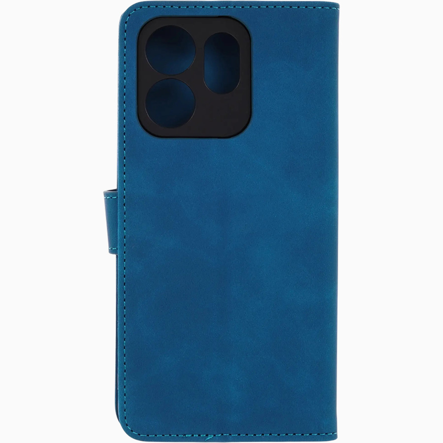 Чехол футляр-книга ZIBELINO Book Wallet для Infinix Hot 50i 4G/Smart 9 4G с магнитной застежкой (морская волна)
