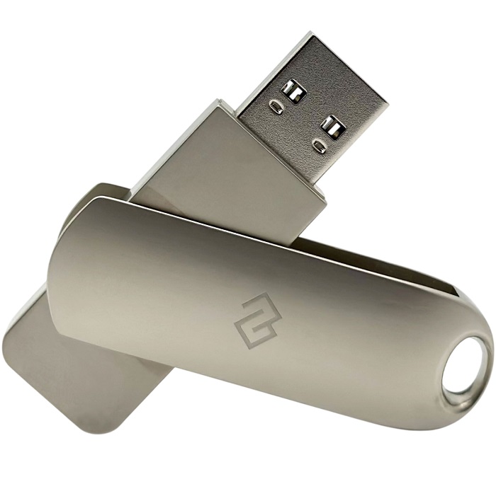 USB 256Gb Digma DRIVE3 (DGFUM256A30SR), серебристый 2
