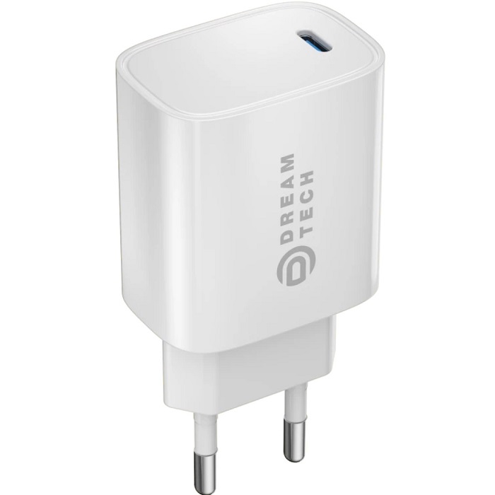 Сетевое ЗУ 1USB/1Type-C 3A DREAM PA4 белое