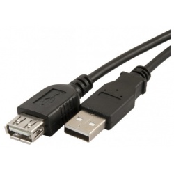 Кабель-удлинитель USB  1.8м ГАРНИЗОН GCC-USB2-AMAF-1.8M, пакет