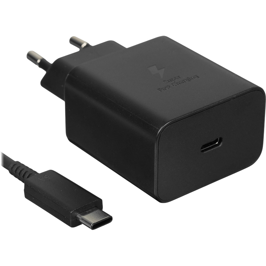 Сетевое ЗУ 1Type-C Samsung EP-T4511 Black, 45W (EP-T4511NBEGCN)