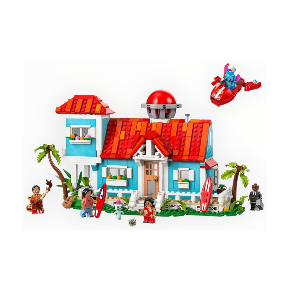 Конструктор LEGO Disney 43268 Пляжный домик Лило и Стич 